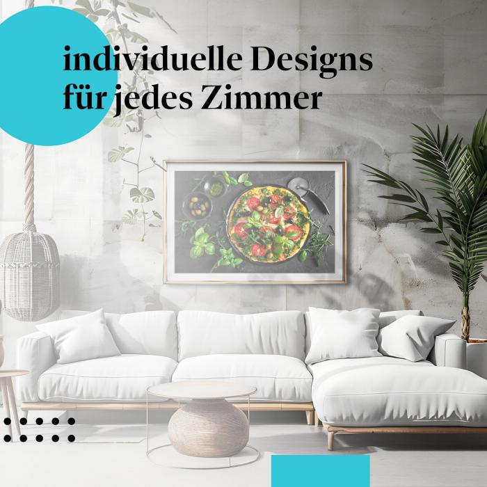 Schlafzimmer Deko: "Pizza" Poster - Für alle Pizza-Liebhaber!