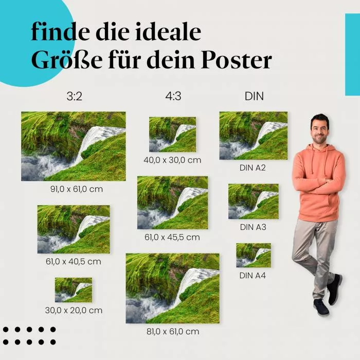 Tosender Wasserfall | Postereck 3507