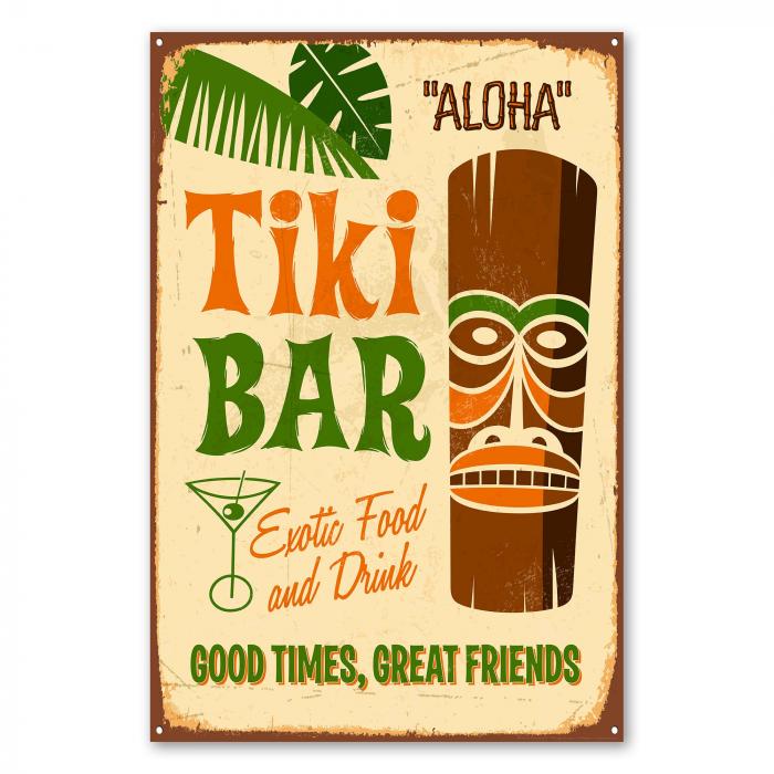 Entspannen Sie in unserer Tiki Bar! Exotische Speisen und Getränke in entspannender Atmosphäre erwarten Sie.