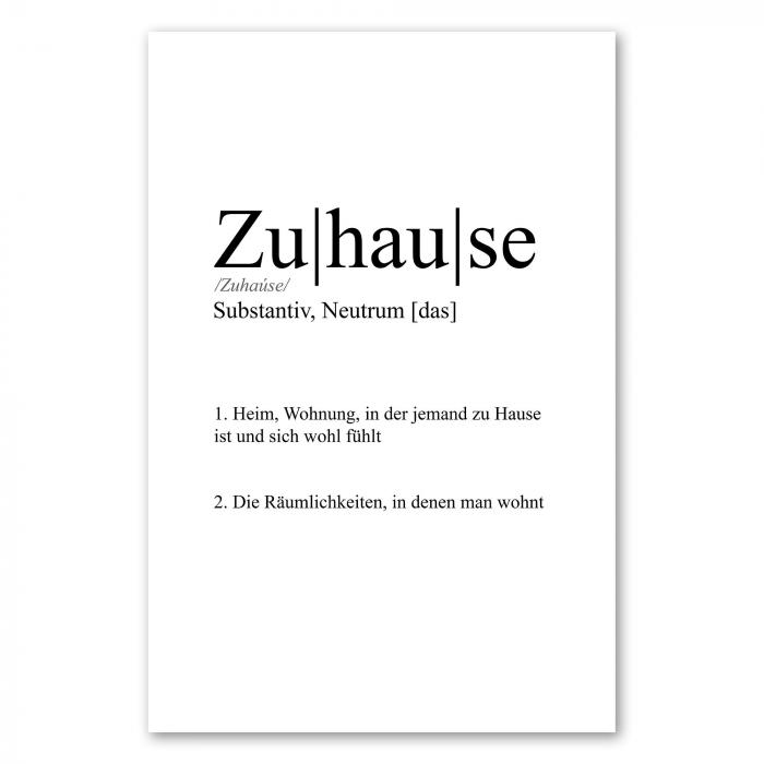 Definition "Zuhause": Ort des Wohlfühlens, der Geborgenheit & Sicherheit.