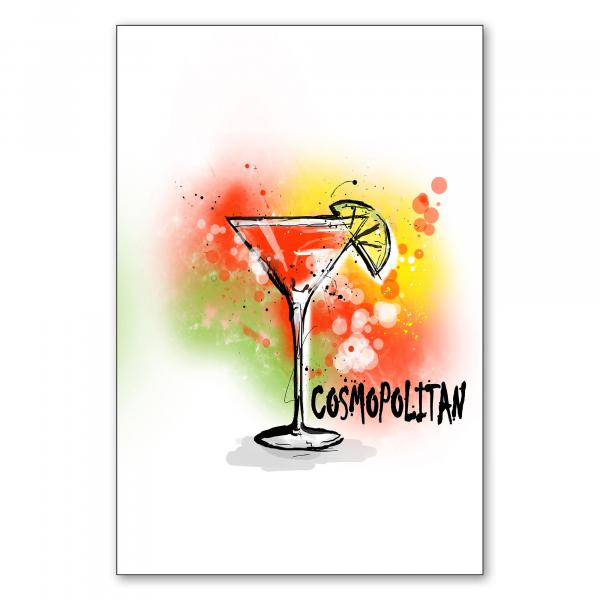 Fruchtig und elegant: Der Cosmopolitan Cocktail ist ein Klassiker unter den Cocktails.