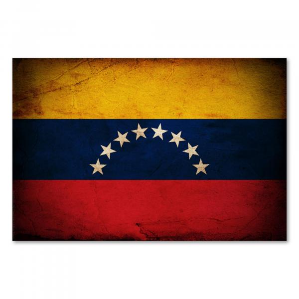 Flagge Venezuela: Sterne am Horizont: Die Sterne stehen für die sieben Provinzen, die sich für die Unabhängigkeit einsetzten.