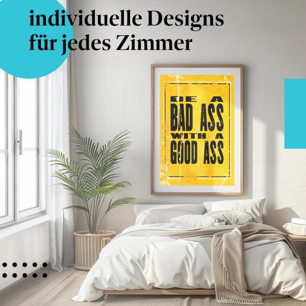 Motivations Poster: "Mit Ausdauer erreichst du es..." - Poster & Botschaft