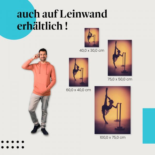 "Ballett-Training" Leinwandbild: Die Schönheit des Tanzes in deinem Zuhause