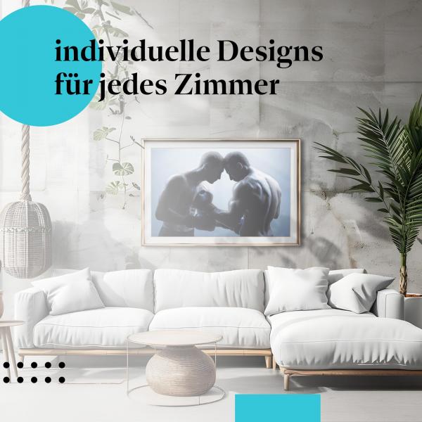 Schlafzimmer Deko: "Boxen" Poster: Für alle, die den Nervenkitzel lieben.