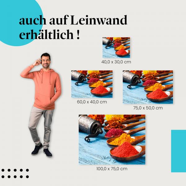 Leinwandbild "Exotische Aromen": Orientalisches Flair für deine Küche