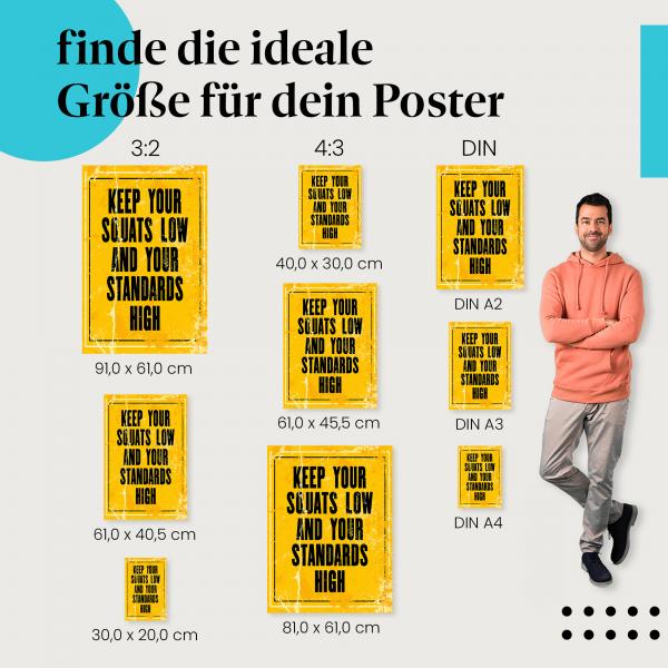 "Fehler machen ist besser als falsche Perfektion": Poster - Fehlerkultur & Motivation