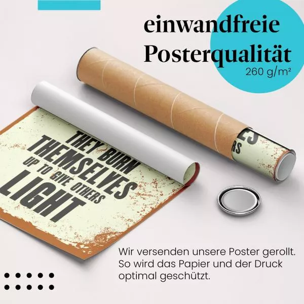 Inspirierender Spruch: "Good…" | Postereck 1137 Inspirierender Spruch: "Good…" | Postereck 1137