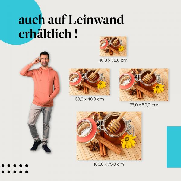 Leinwandbild "Süße Verführung": Lebensmittel & Naturprodukt