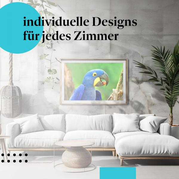 "Exotische Tierwelt": Kunstdruck - Deko für Naturliebhaber.