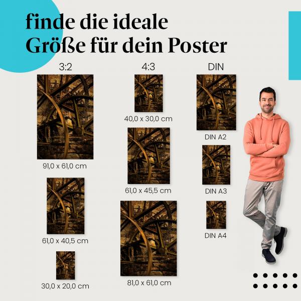 Industrieverfall Poster: Lost Places & Urban Exploring - jetzt bestellen!