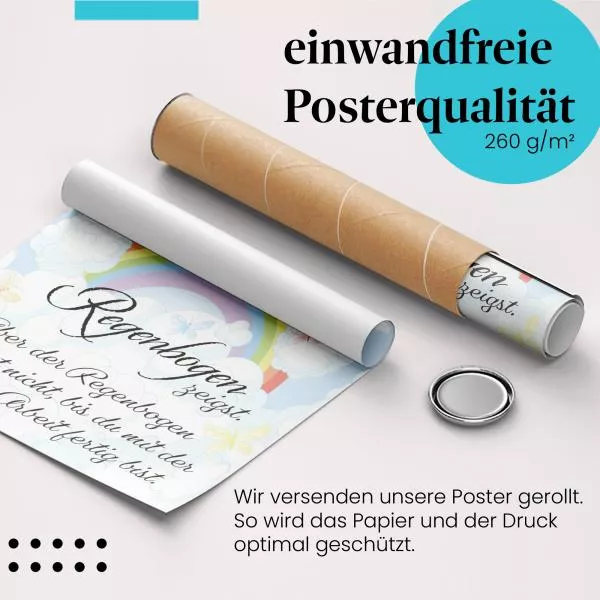 Regenbogen & Kind | Postereck 3690