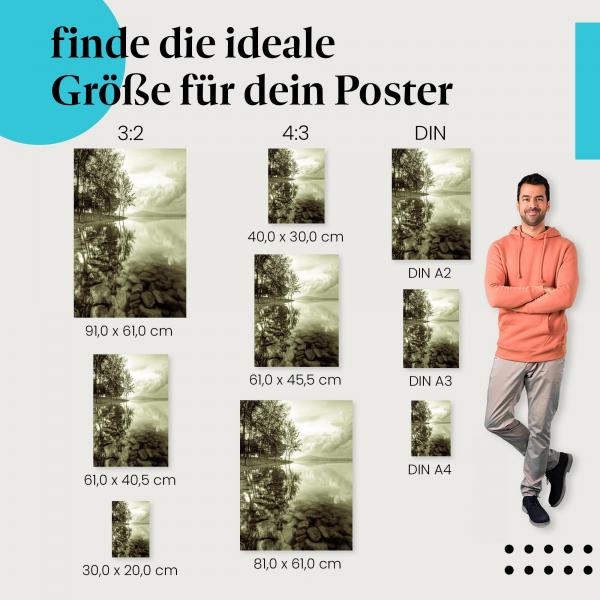 See Poster: Ruhige Natur - jetzt Größe wählen!