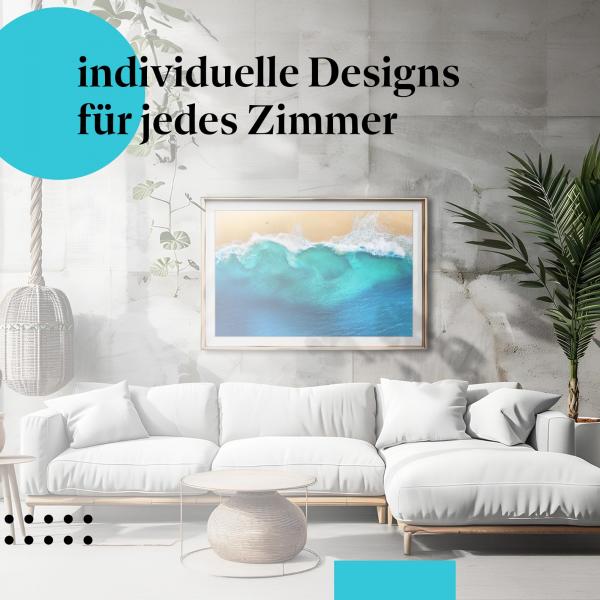 Schlafzimmer Deko: "Strand" Poster - Urlaubsfeeling pur!