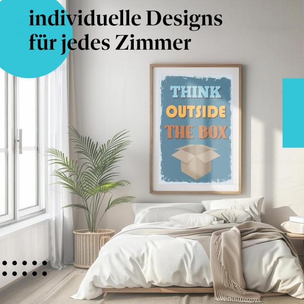 Schlafzimmer Deko: Kreativität mit "Vintage Poster"