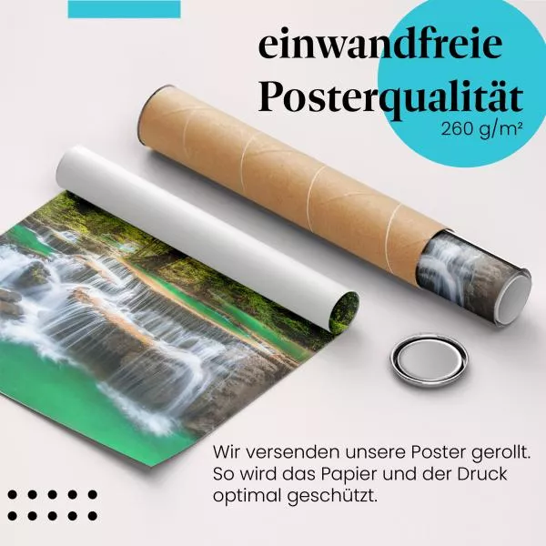 Märchenhafter Wasserfall | Postereck 3599