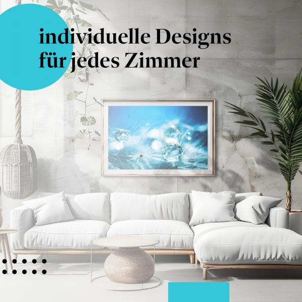 Schlafzimmer Deko: "Abstrakte Kunst" Poster: Natur & Design - perfekt fürs Schlafzimmer.